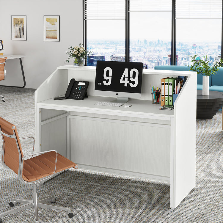 Modern Front Desk Counter Table