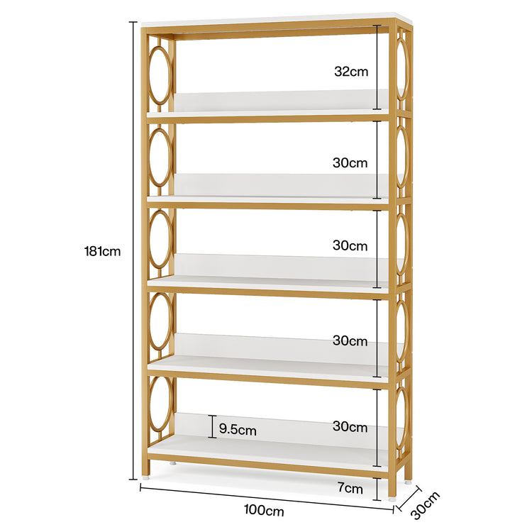 6-Tier Bookshelf