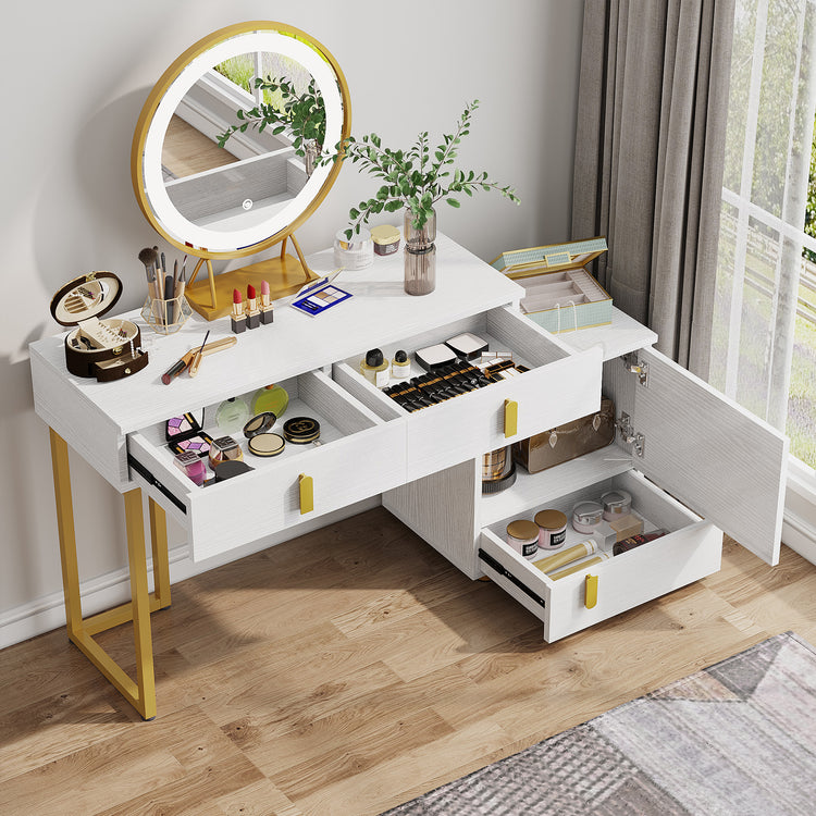 Makeup Vanity Table Set