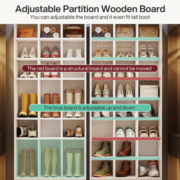 9-Tier Shoe Storage Cabinet