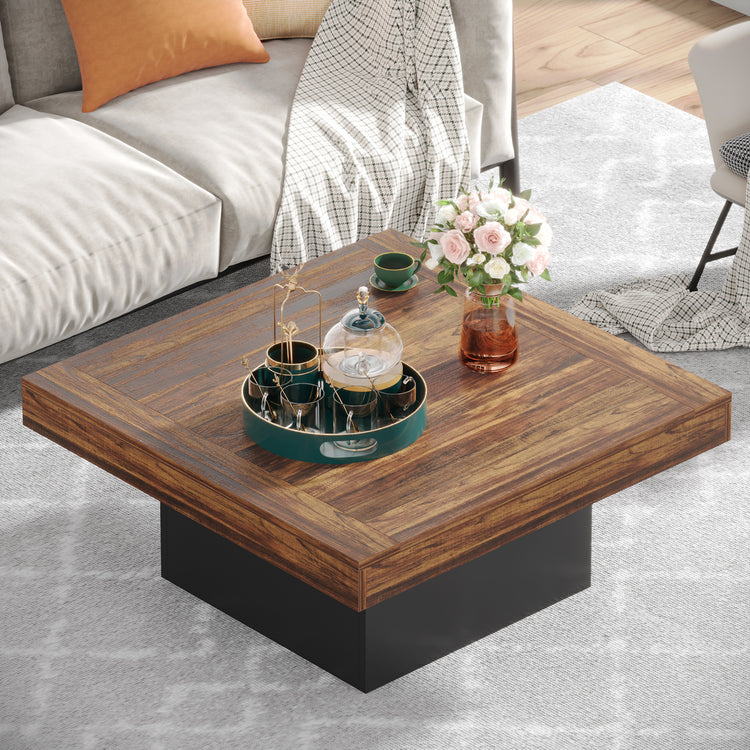 Square coffee table