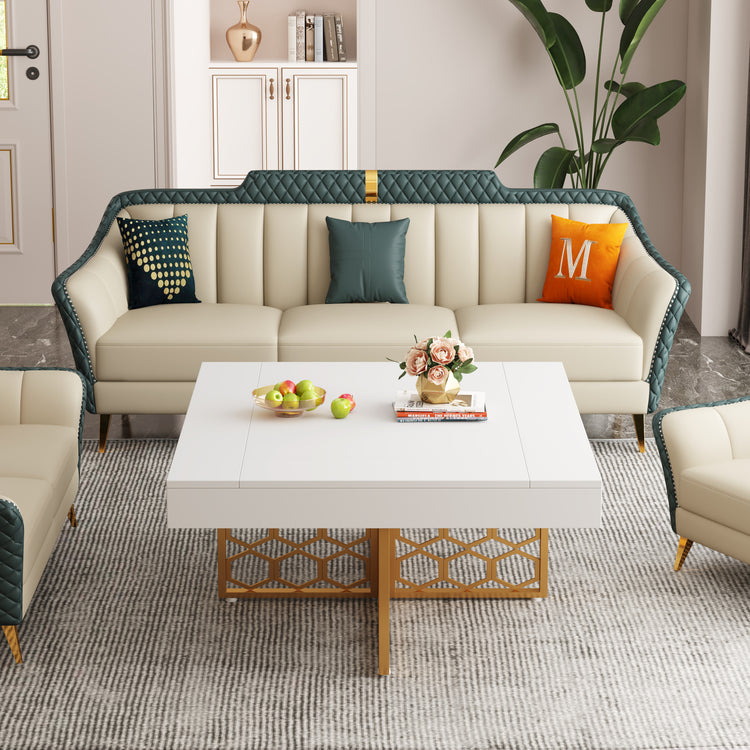 Square coffee table