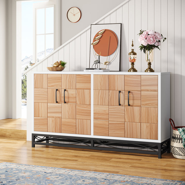 59" Credenza Storage Cabinet