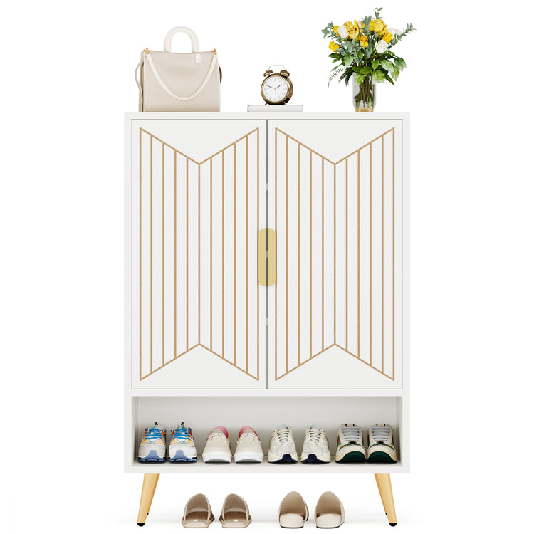 Wooden Shoe Cabinet