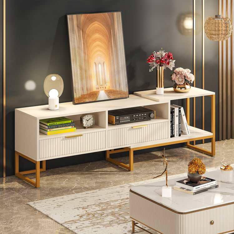 Gold TV Stand
