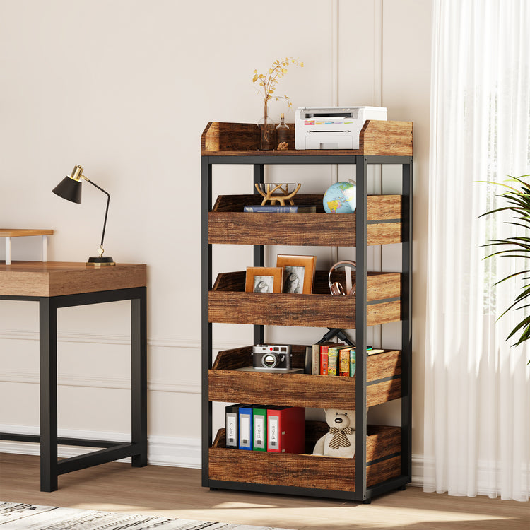 Storage Rack Basket Stand
