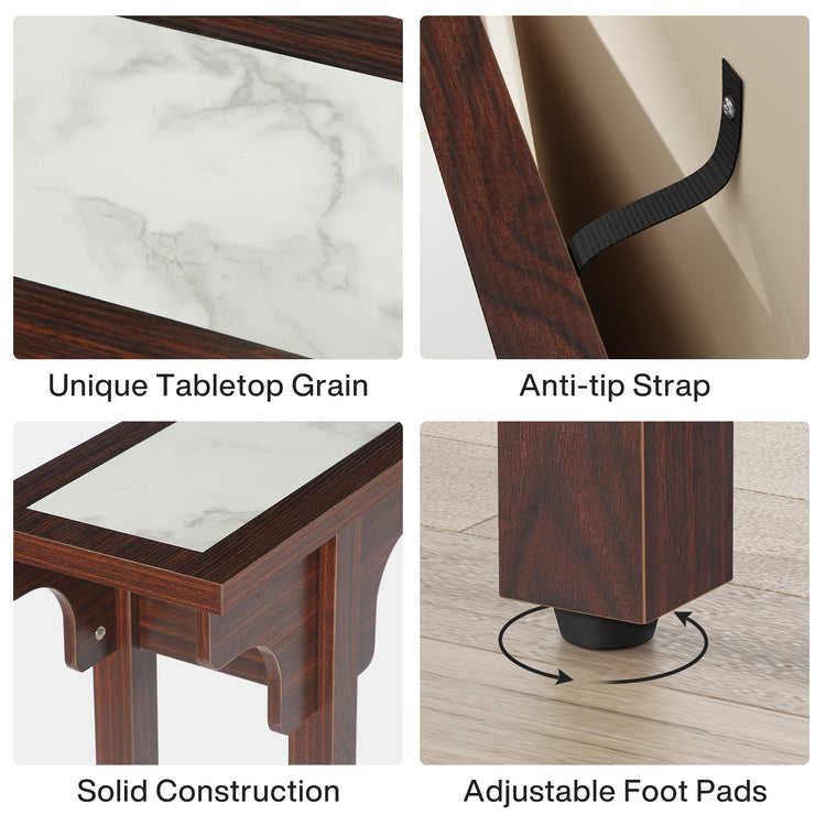 Wood Entryway Table