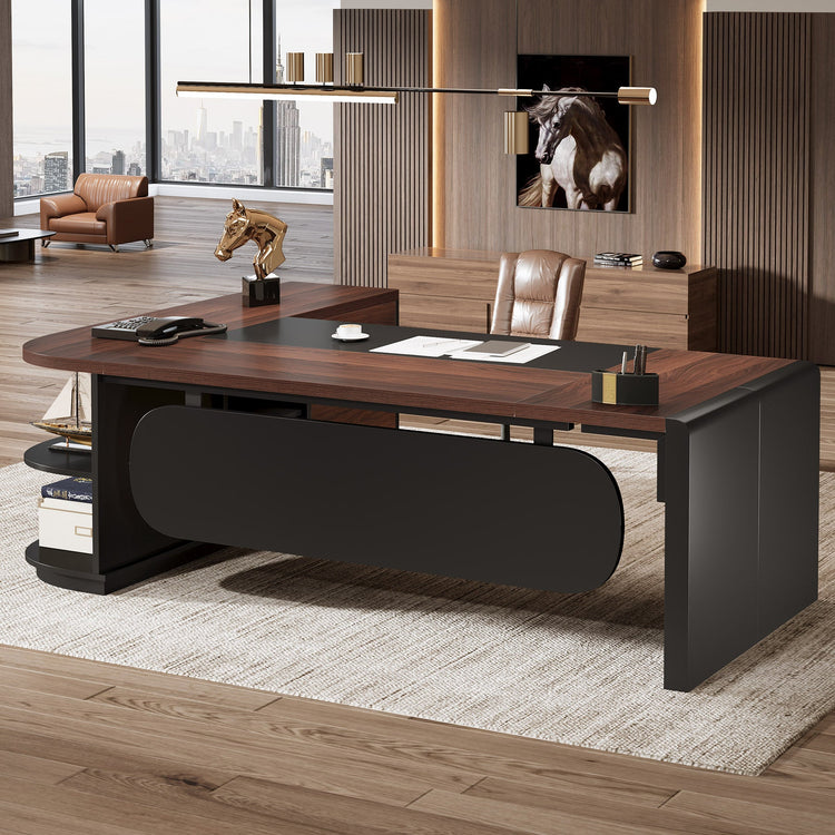 #Color_Walnut & Black