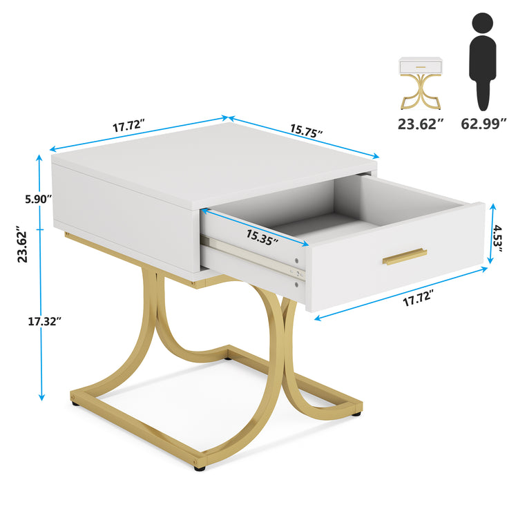 End Table with Drawer