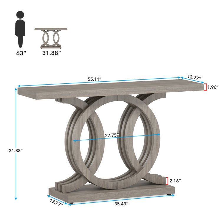 55 Inch Console Table