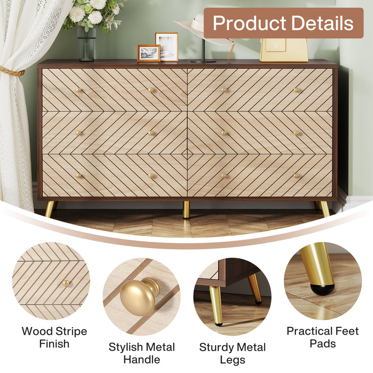 Wood Storage Cabinet Dresser