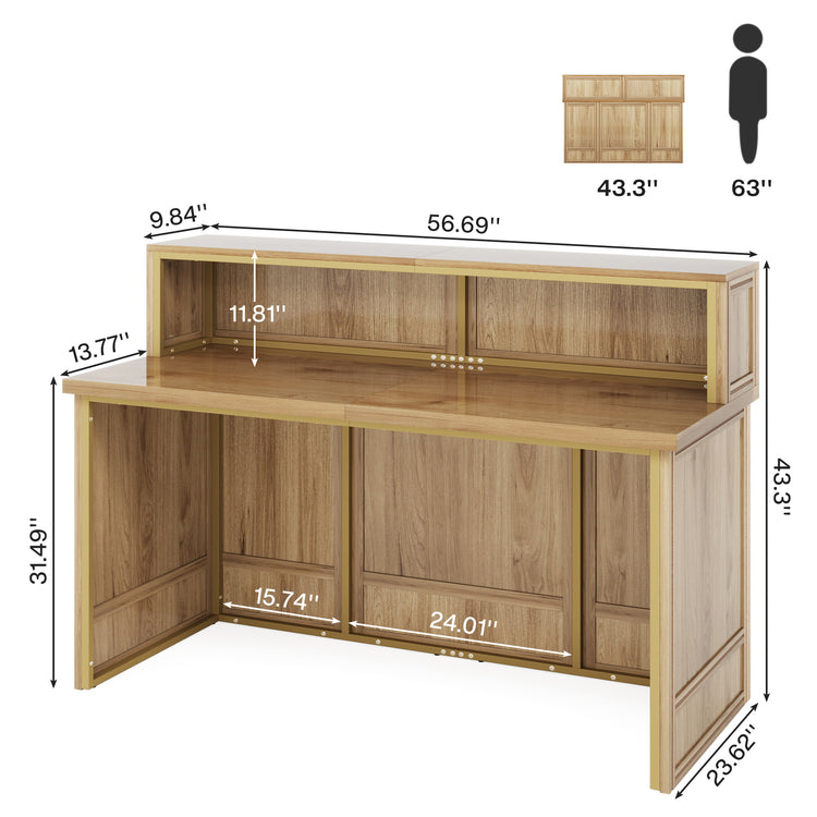 Front Desk with Counter