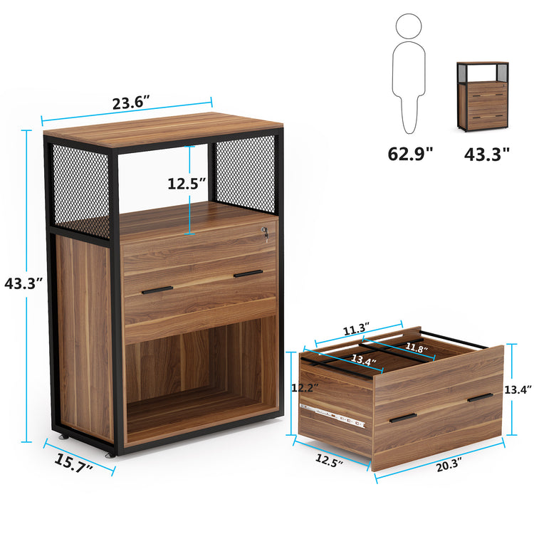 2-Drawer File Cabinet