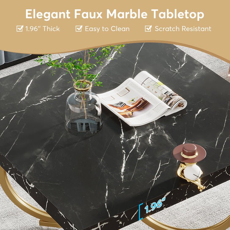 Square coffee table