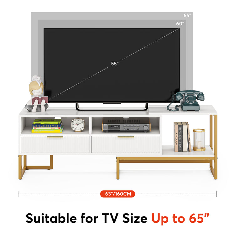 Gold TV Stand