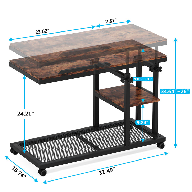Height Adjustable C Table