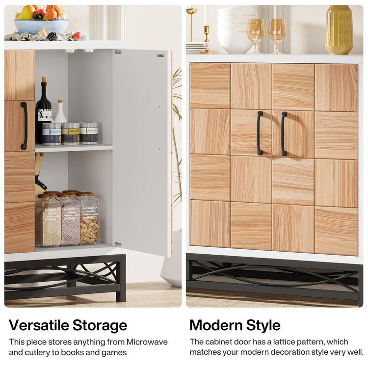 59" Credenza Storage Cabinet