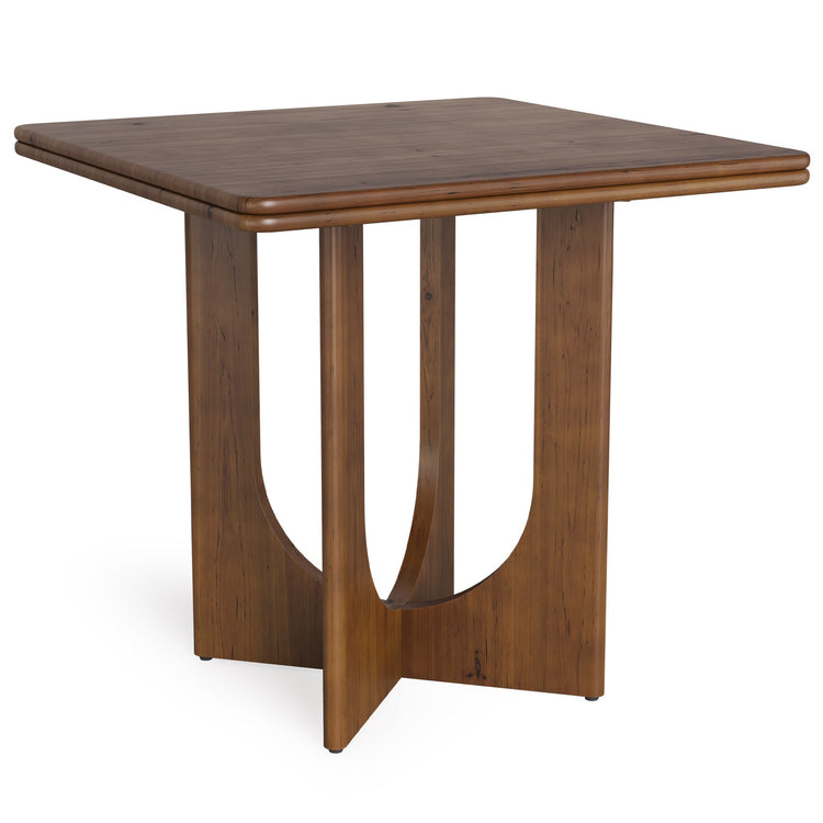Square Solid Wood Dining Table, 31.5" Kitchen Table for 2-4 People