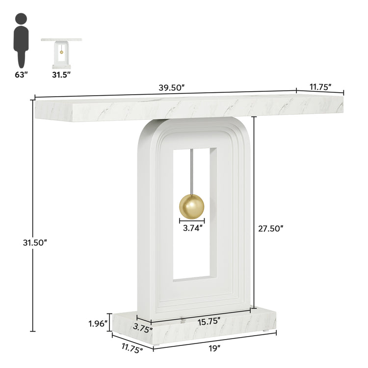 39.5" Console Table