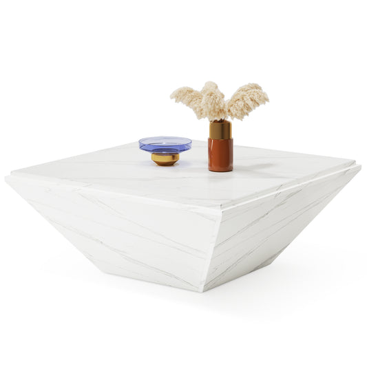 Faux Marble Center Table