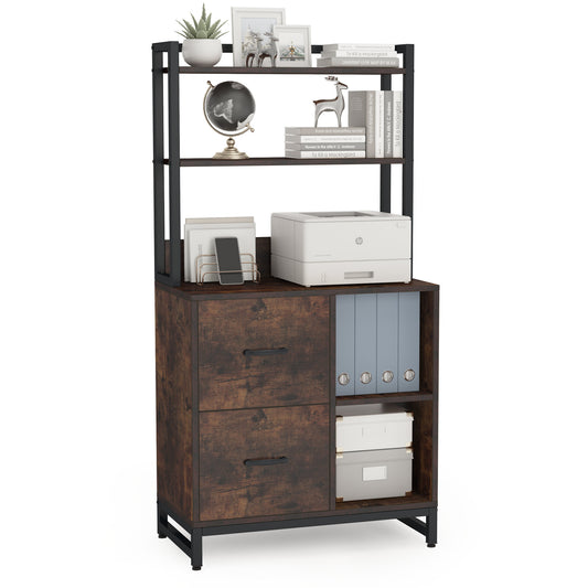 Cabinet with Bookshelf