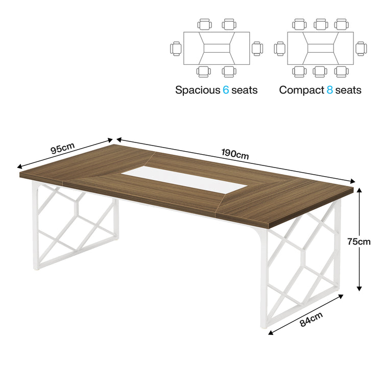 74.8" Executive Desk