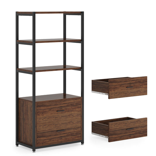 2-Drawer Bookshelf