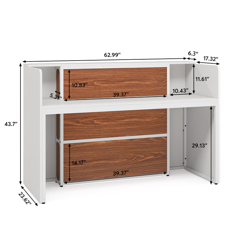 LED Modern Reception Desk
