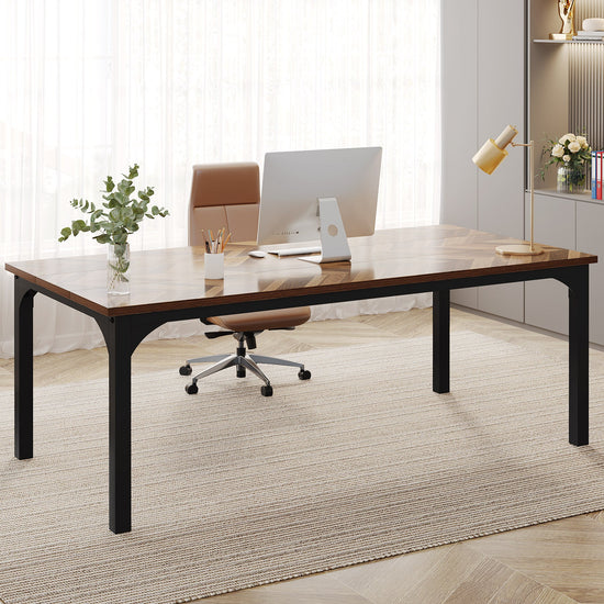 Tribesigns Executive Desk, 70.9" Simple Computer Desk Conference Table Tribesigns