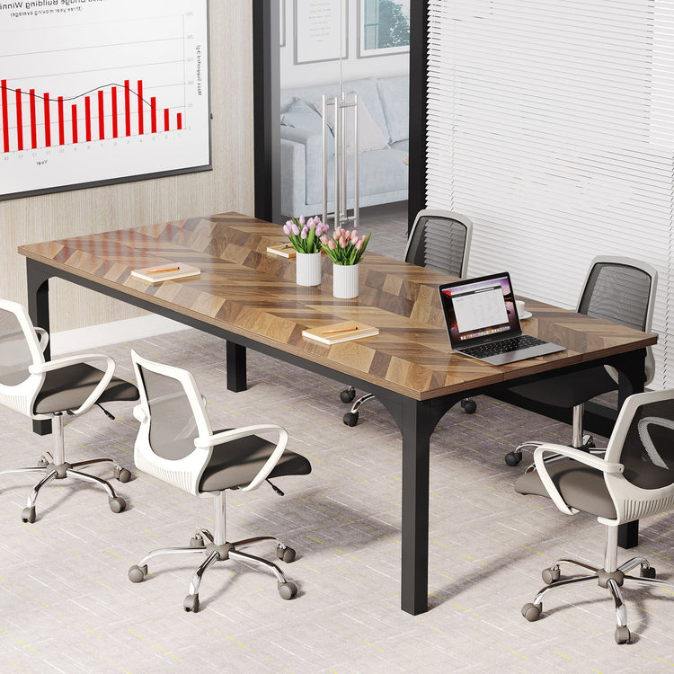 Tribesigns Executive Desk, 70.9" Simple Computer Desk Conference Table Tribesigns