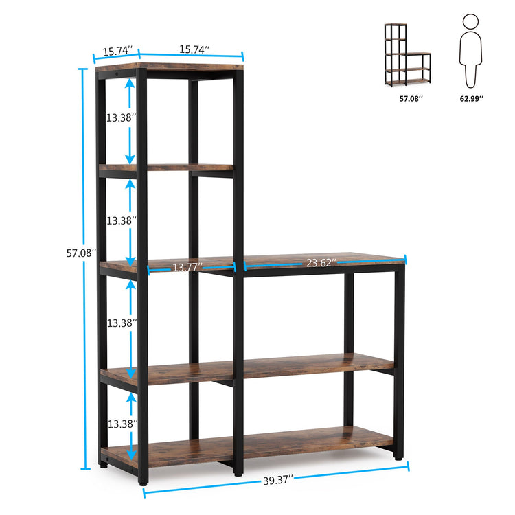 Kitchen Baker's Rack, 5-Tier Microwave Oven Stand Shelf Tribesigns