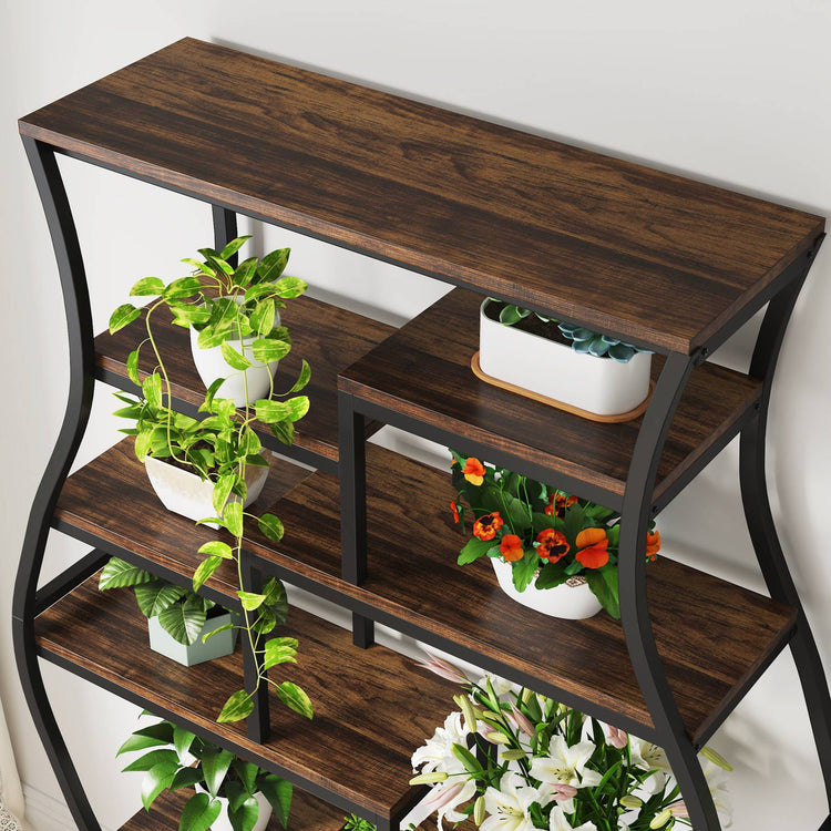 Plant Stand, 70.9" Vase Shaped Flower Pots Plant Stand Rack Tribesigns