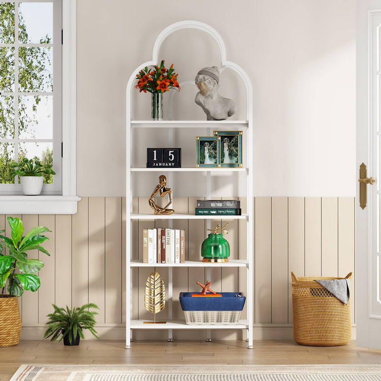 Tribesigns Bookshelf, Modern 5-Tier Bookcase Display Shelves Stand Rack Tribesigns