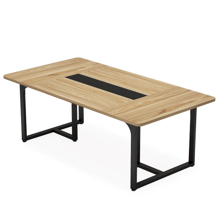 Tribesigns Conference Table, 6FT Rectangle Meeting Table for 8 People Tribesigns