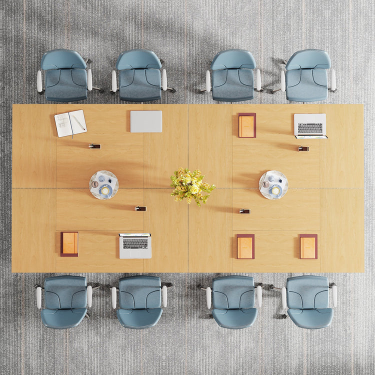 70.87" Executive Desk, Rectangle Computer Conference Table for 6-8 People Tribesigns