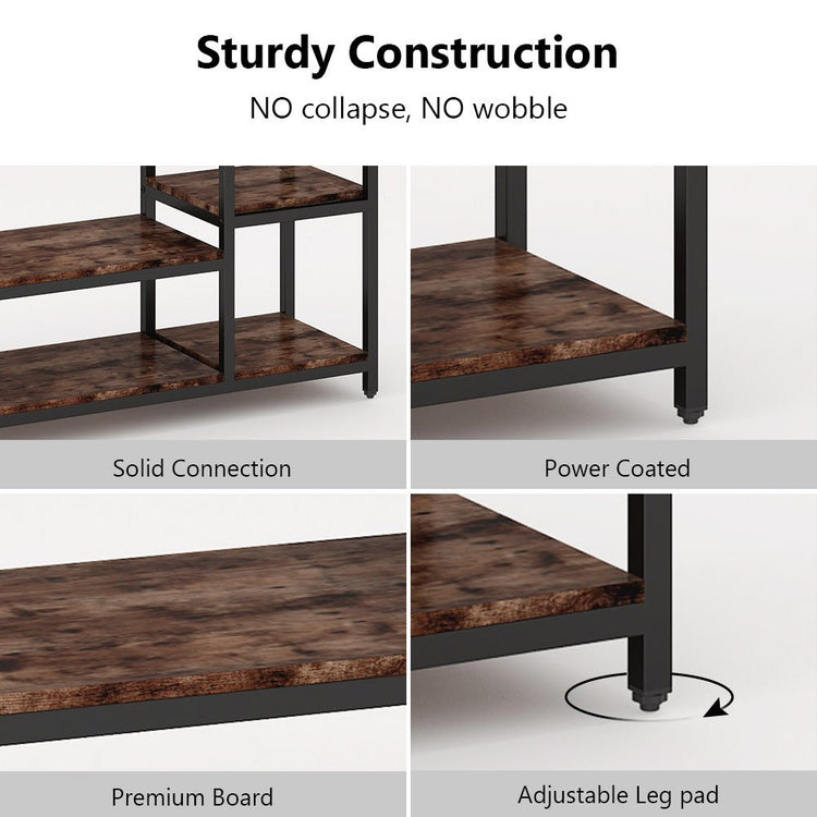 Freestanding Closet Organizer, Portable Garment Rack Tribesigns
