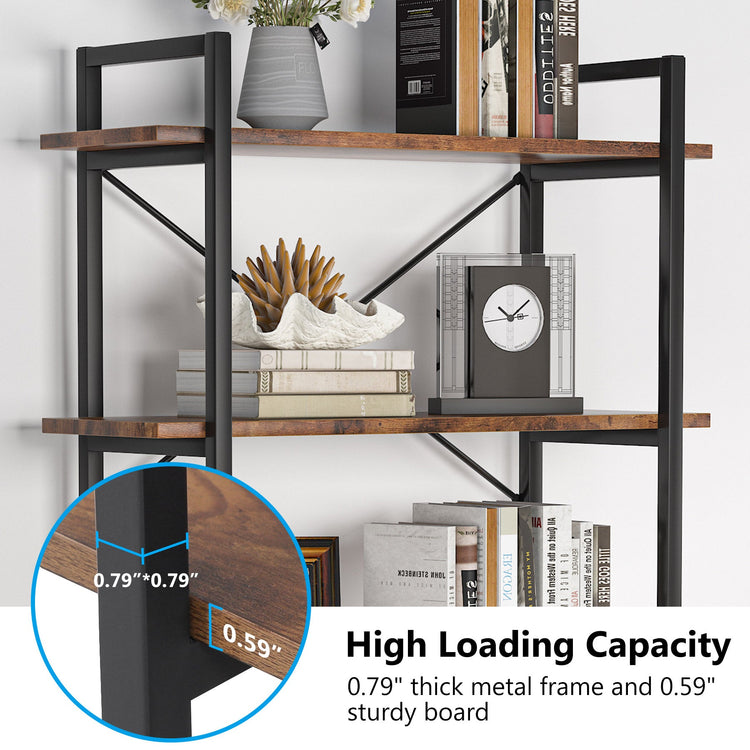Tribesigns Bookshelf, 5 Tier Bookcase Display Shelf Unit Tribesigns
