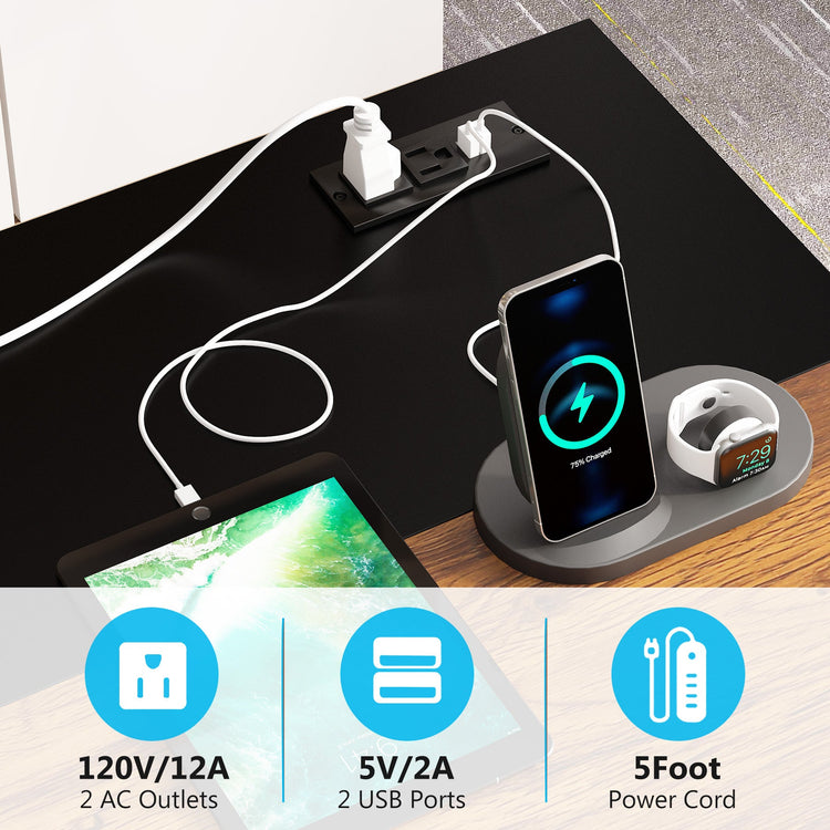 Tribesigns L-Shaped Desk, 55" Office Desk with 40" Mobile File Cabinet Tribesigns