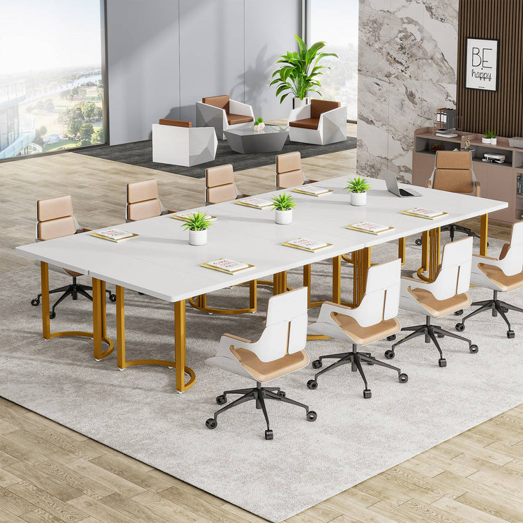 Tribesigns Executive Desk, 70.9” Conference Table Computer Desk for Home Office Tribesigns