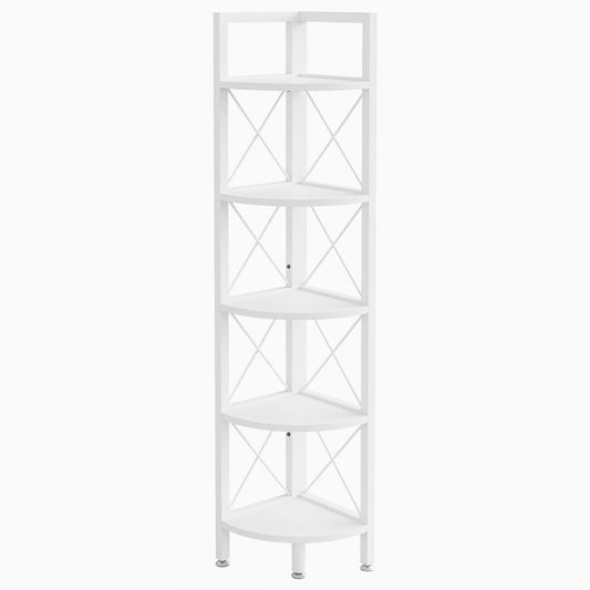 Tribesigns Corner Shelf, 5 Tier Corner Bookshelf and Bookcase Tribesigns
