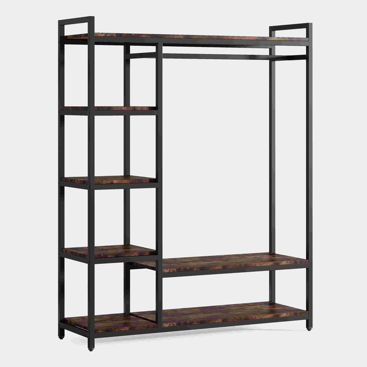Freestanding Closet Organizer, Portable Garment Rack Tribesigns