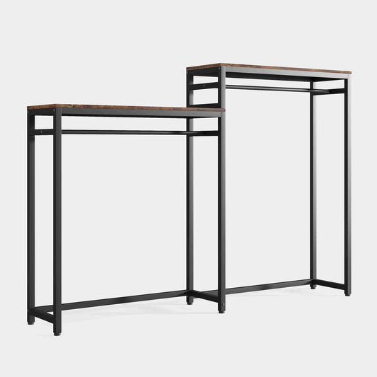 Free Standing Closet Organizer, Heavy Duty Wardrobe Closet Tribesigns