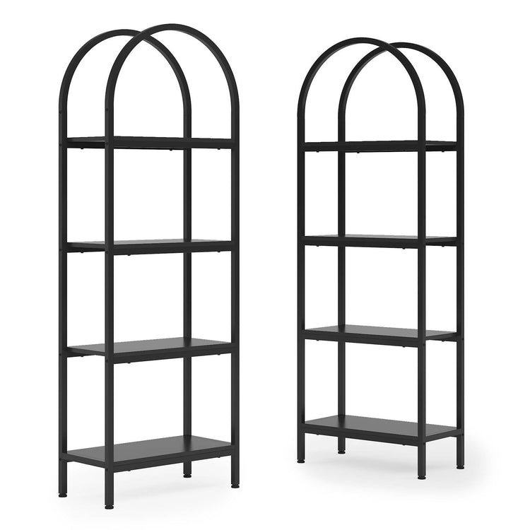 Tribesigns Bookshelf, Freestanding Bookcase Display Rack with Storage Shelves Tribesigns