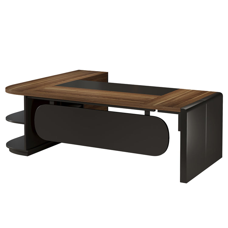 #Color_Light Walnut & Black