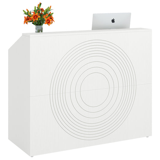 Modern Front Desk Counter Table