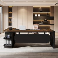 #Color_Light Walnut & Black