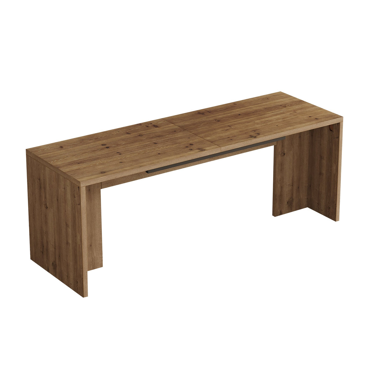 78"Solid Wood  Dining Table, Kitchen Table for 6-8 People for Dining Room