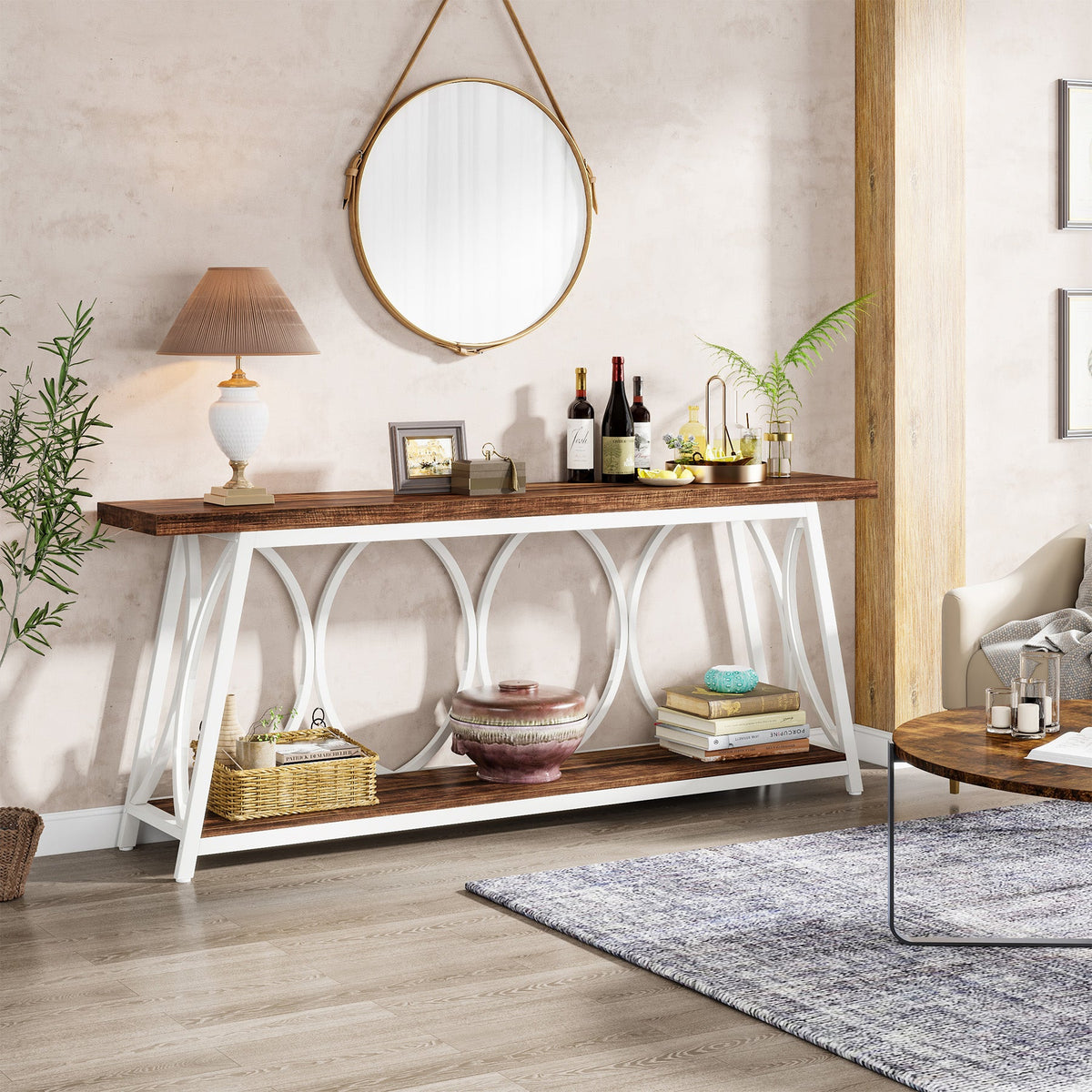 #Color_White & Brown