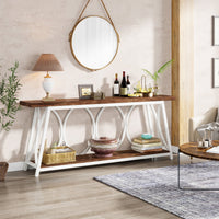 #Color_White & Brown