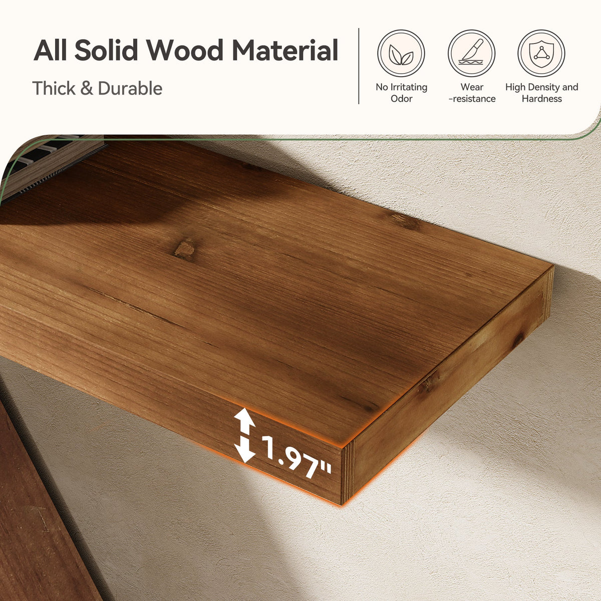 Solid Wood Console Table, 57" Entryway Sofa Table Behind Couch
